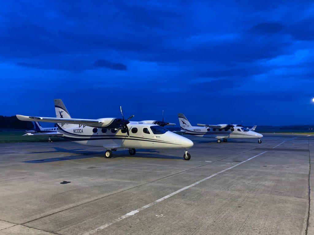 Tecnam P2012 Travellers in Scotland