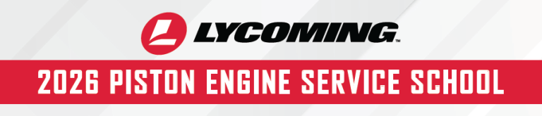 2026 Piston Engine Service School at PCT