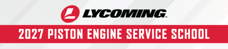 2027 Piston Engine Service School at PCT